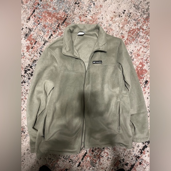 Columbia Sage Green Fleece Jacket - Picture 1 of 1